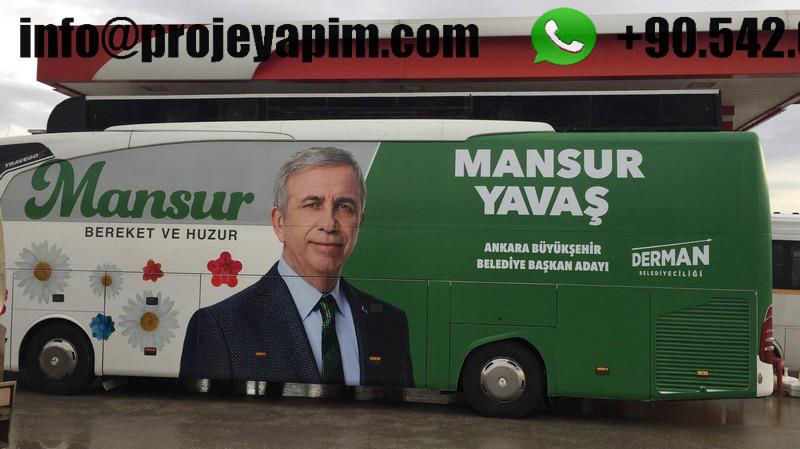 election campaign bus