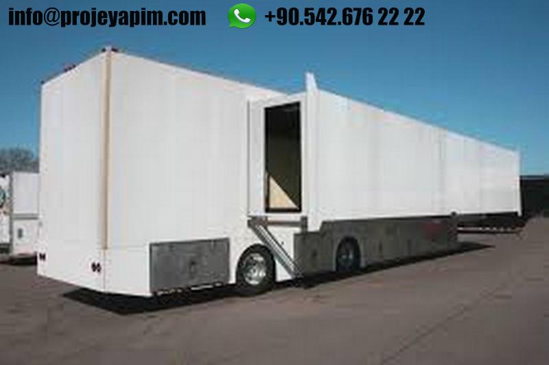 mobile comminication truck trailer